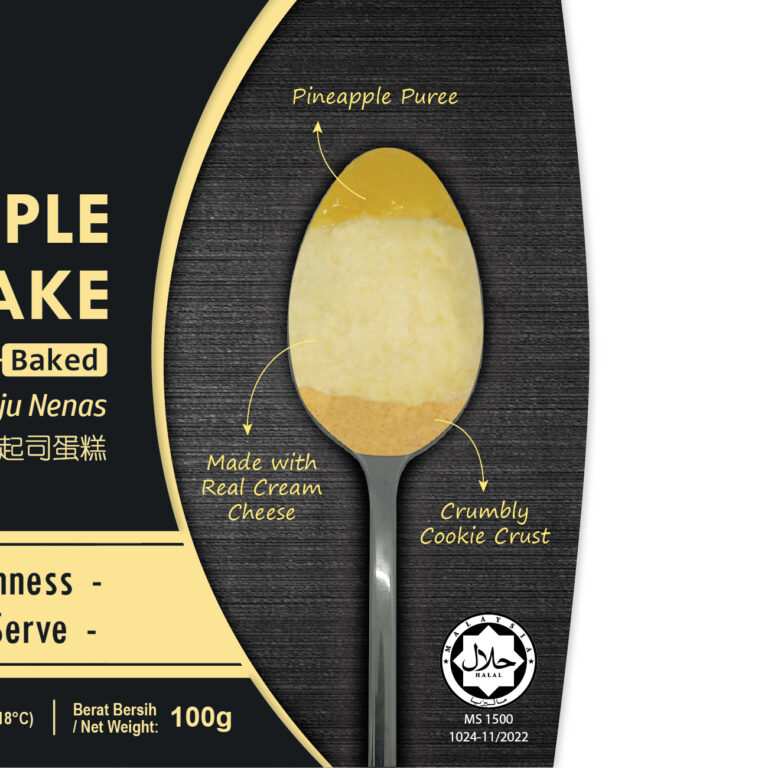 Pineapple Cheesecake 100g Zoom In (2022.12.03)-01