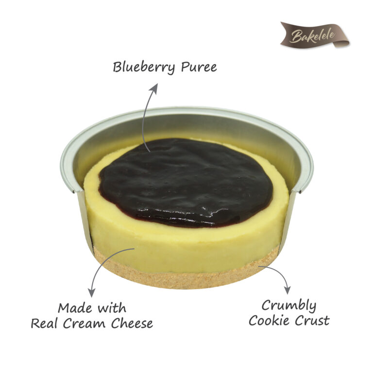 Blueberry Cheesecake Opened Container