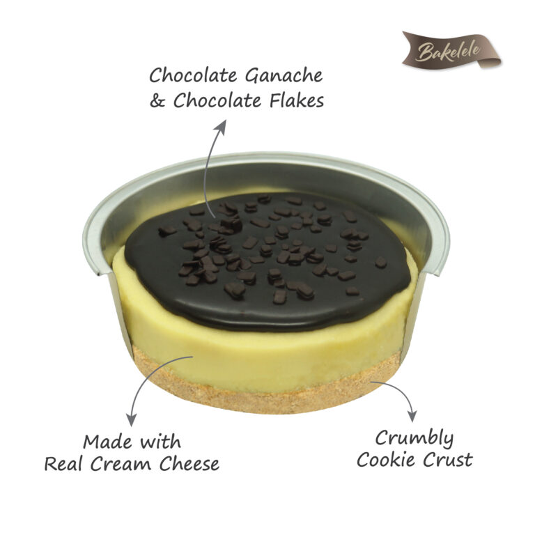 Chocolate Cheesecake Opened Container