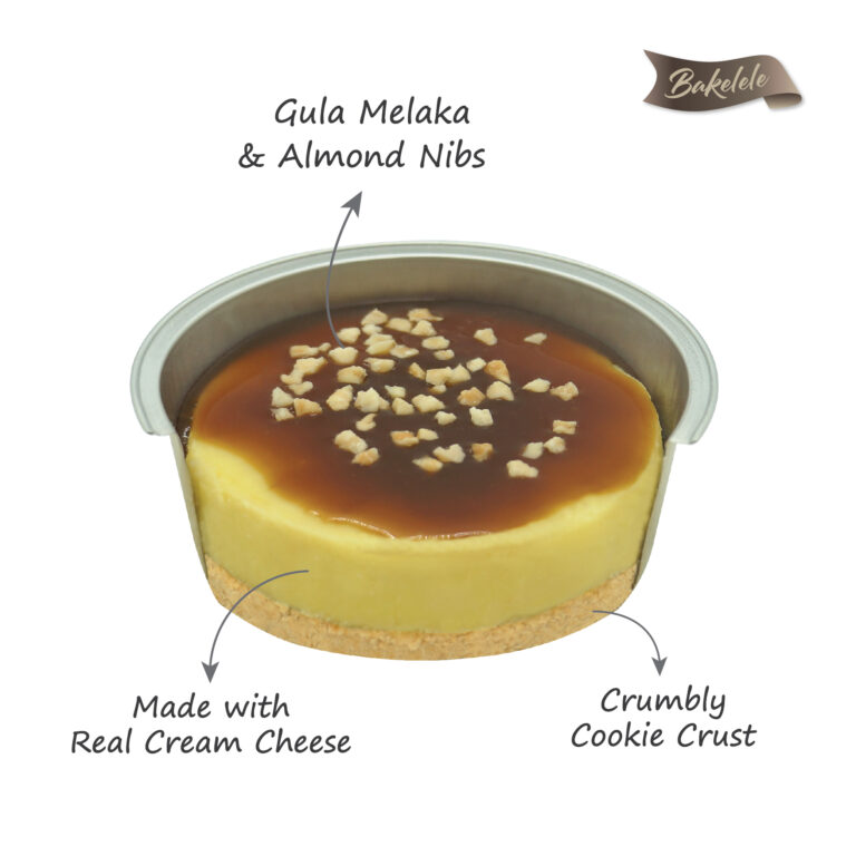 Gula Melaka Cheesecake Opened Container