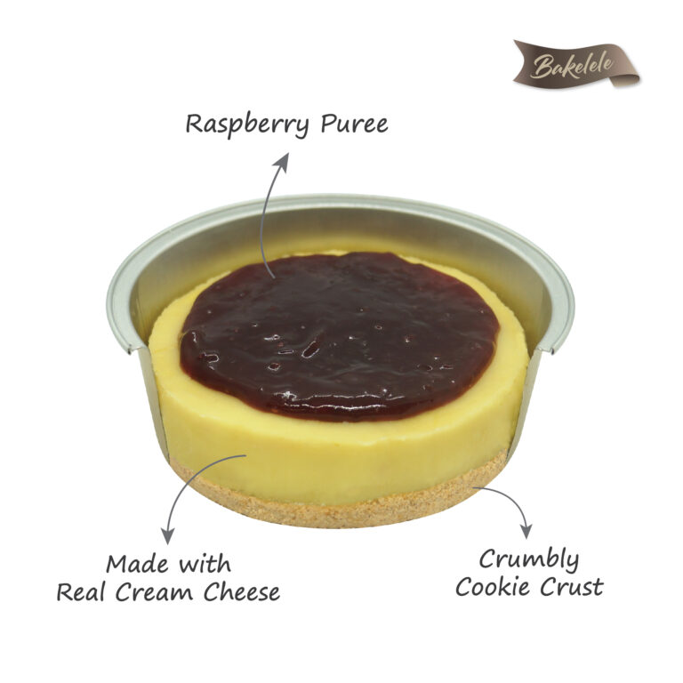 Raspberry Cheesecake Opened Container